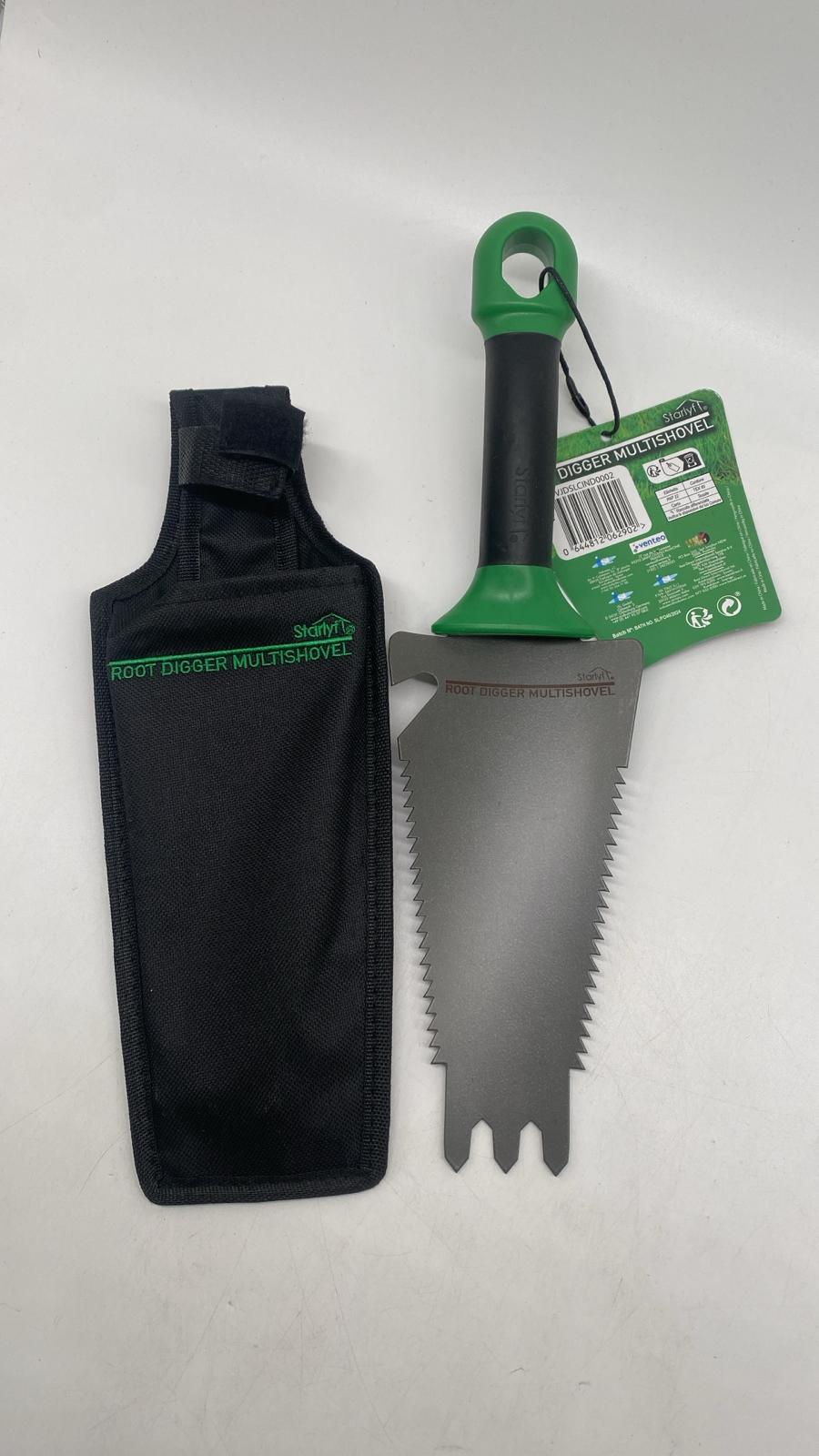 STARLYF Root Digger Handschaufel – Edelstahl, mit Flaschenöffner - B-Ware