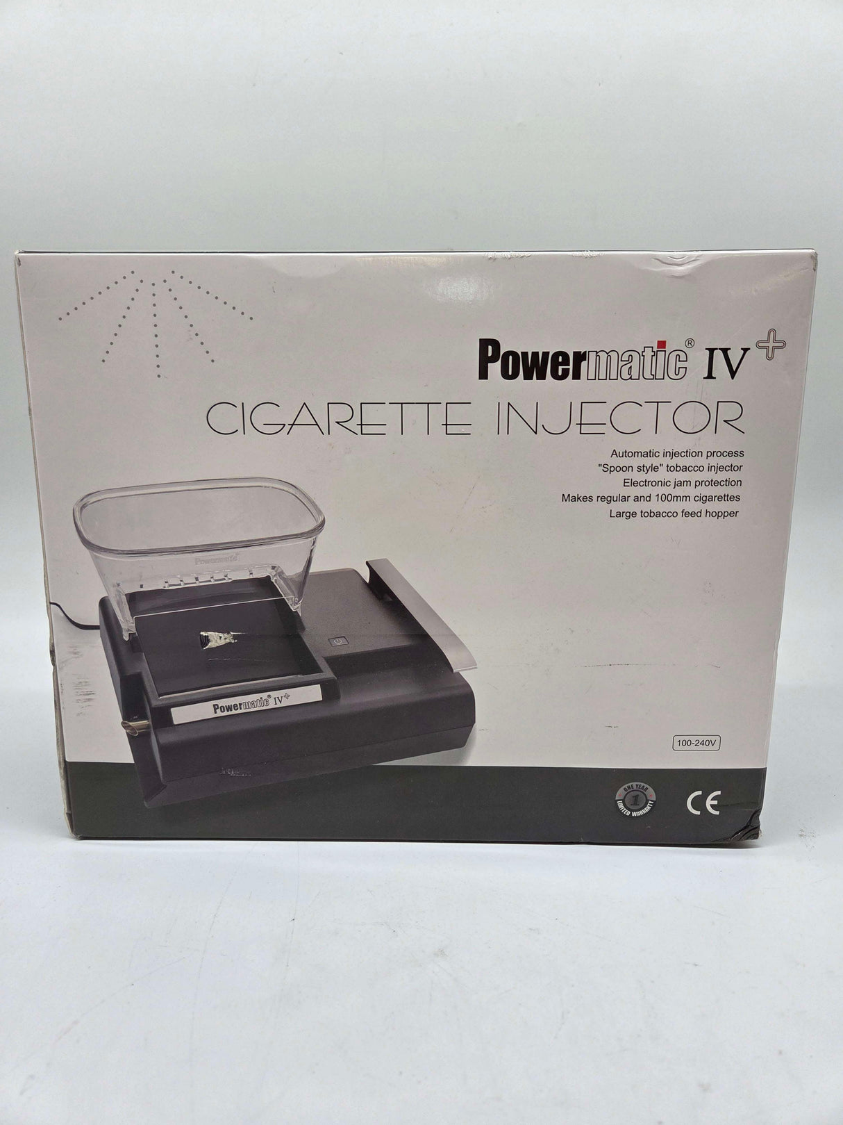 🚬 Powermatic 4+ Stopfmaschine – B-Ware