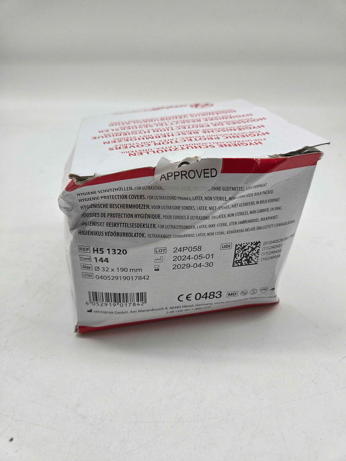 🩺 Mediware Ultraschall-Schutzhüllen 144 Stk – B-Ware!