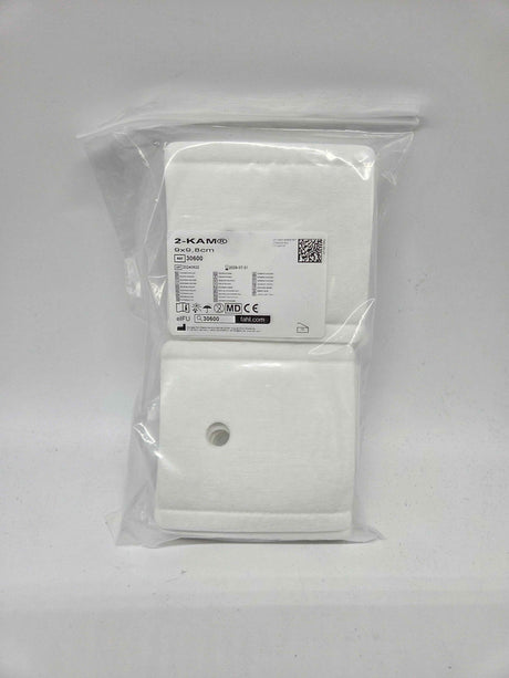 2-KAM® Zweikammer-Trachealkompresse, ungeschlitzt – 9 x 9,8 cm, 10 Stück