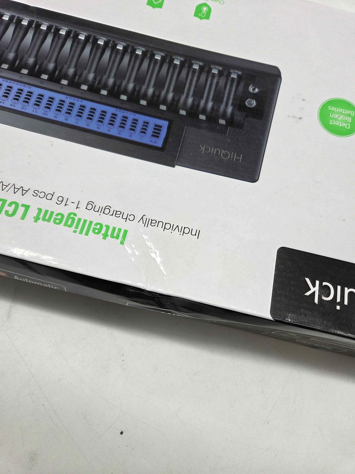 HiQuick Akku-Ladegerät AA / AAA / 9V (B-Ware)