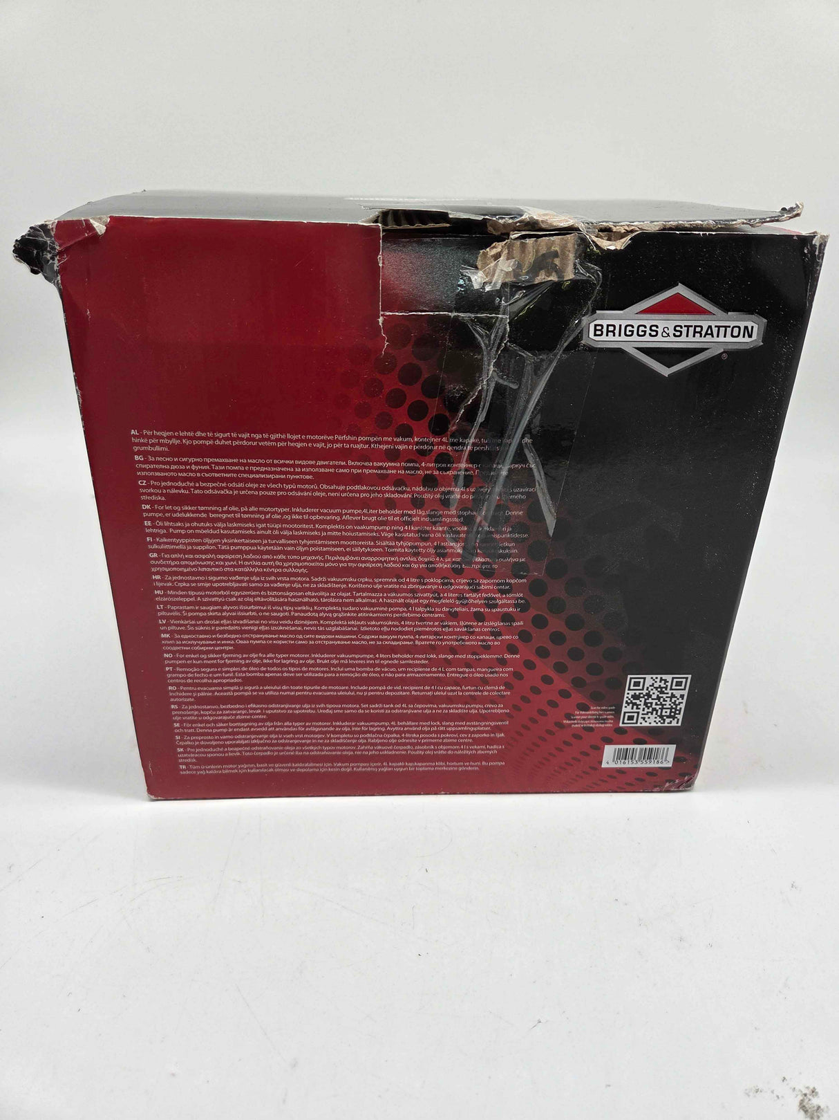 Briggs & Stratton Öl-Absaugpumpe Set (B-Ware)