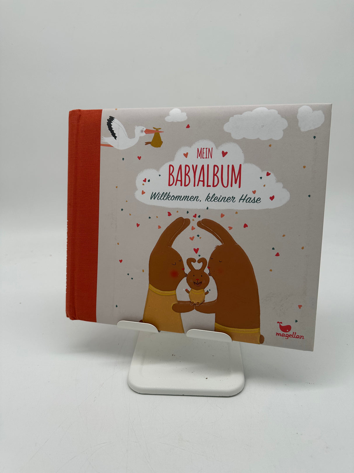 👶 Mein Babyalbum – Willkommen, kleiner Hase