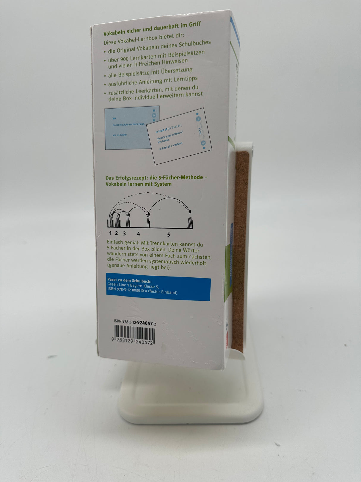 🧠 Green Line 1 – Vokabel‑Lernbox (Bayern, Kl. 5)