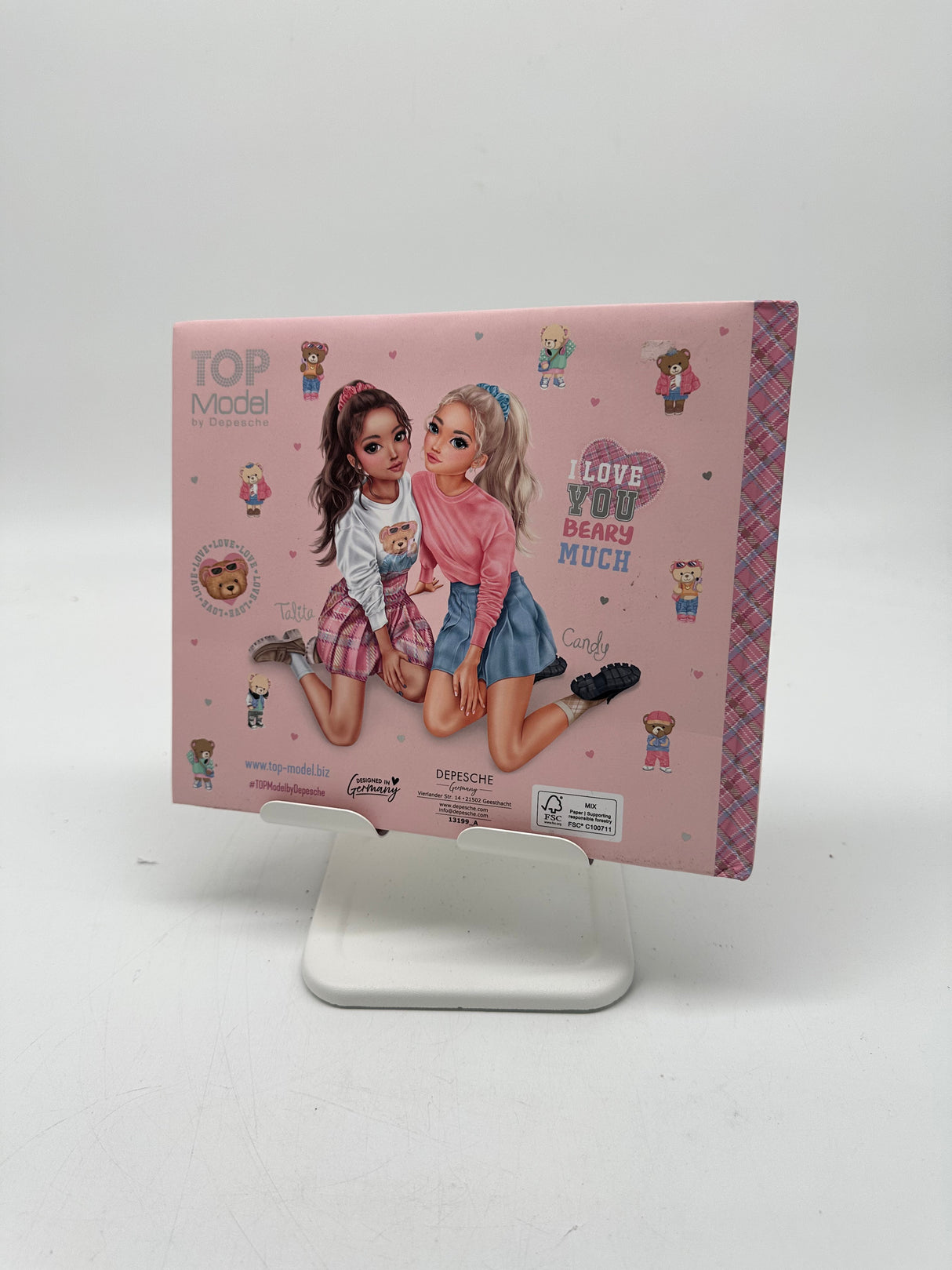 💖 TOPModel – Freundebuch „Team Teddy“