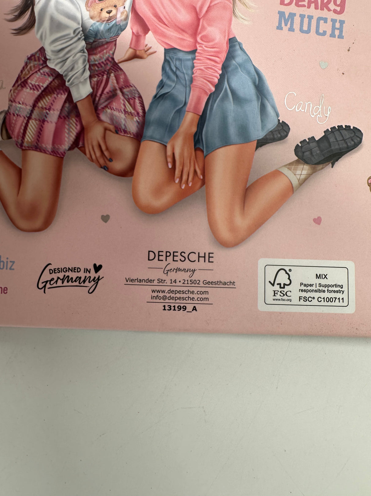 💖 TOPModel – Freundebuch „Team Teddy“