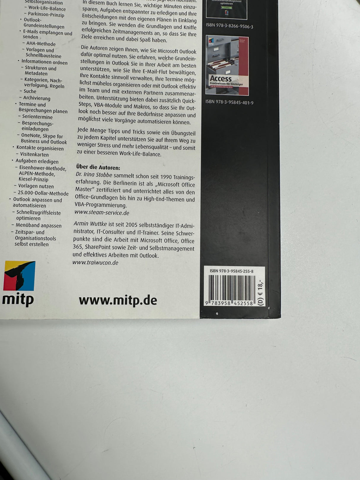 💡 Zeitmanagement & Selbstorganisation mit Microsoft Outlook (mitp)