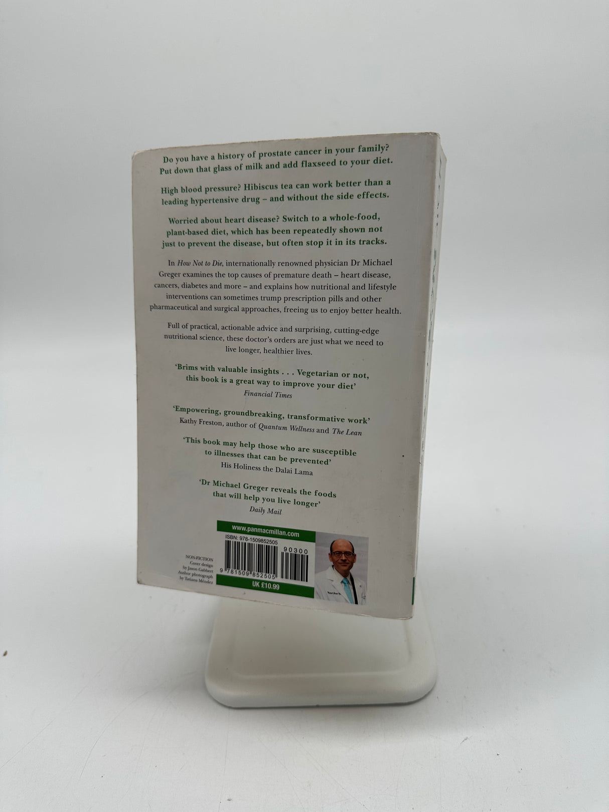 💡 How Not to Die (Michael Greger, Pan Books)