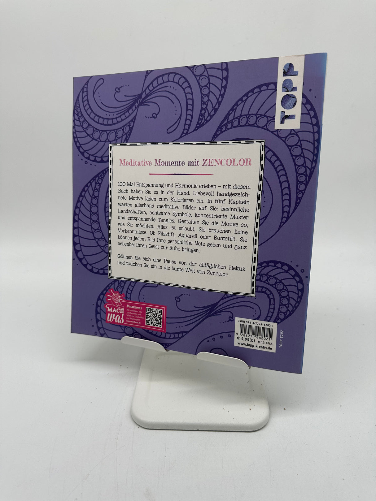 💡 Zencolor: Meditation – 100 Tangles zum Ausmalen & Loslassen