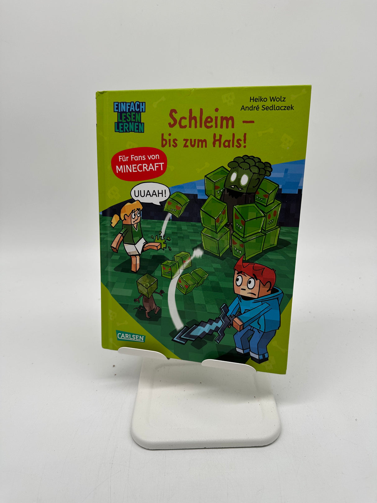 🧝‍♂️ Minecraft 9: Schleim – bis zum Hals! (Einfach Lesen Lernen)