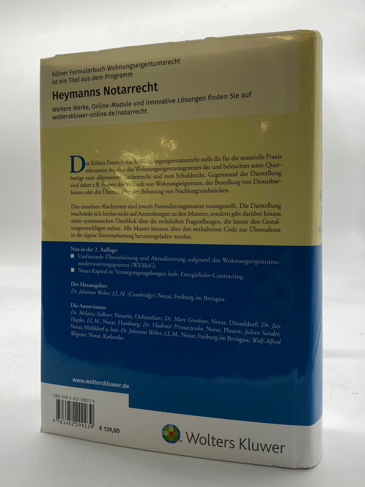 ⚖️ Kölner Formularbuch Wohnungseigentumsrecht