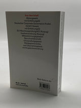 ⚖️ Aktiengesetz; GmbH-Gesetz; Genossenschaftsgesetz; Partnerschaftsgesellschaftsgesetz; Umwandlungsgesetz; ...