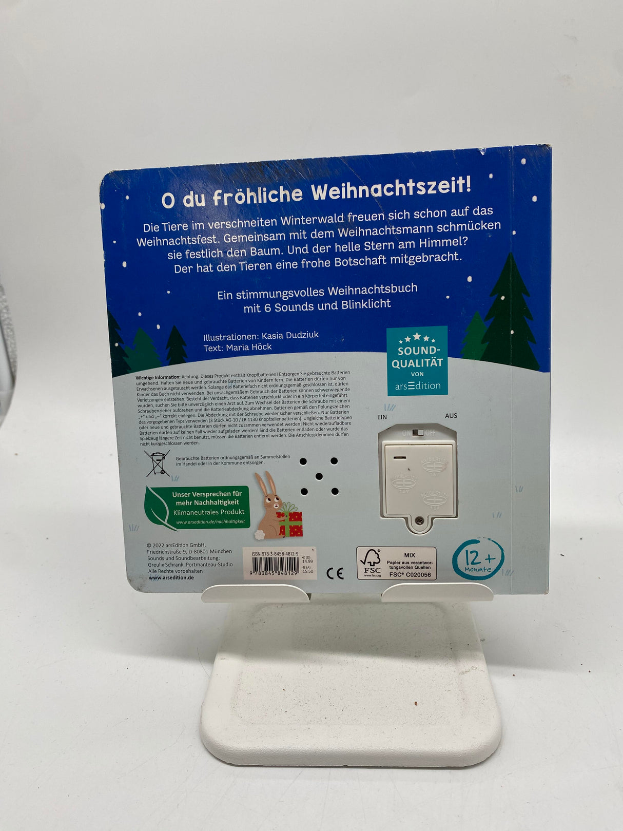 📚 Mein blinkendes Soundbuch – Weihnachten im Wald