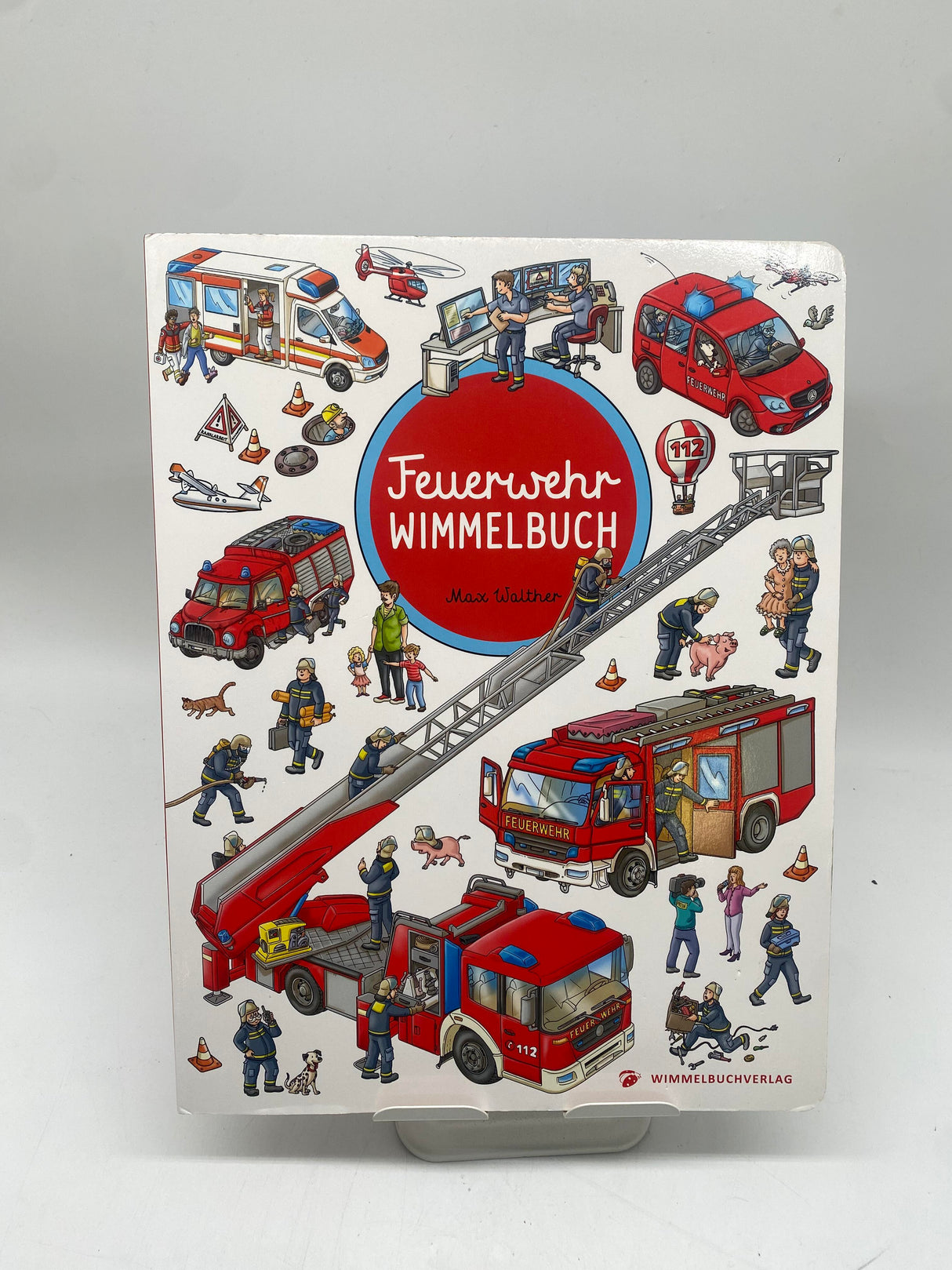 📚 Feuerwehr Wimmelbuch - Das große Bilderbuch ab 2 Jahre