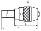 🔩 Bernardo Schnellspann-Bohrfutter MK 2 (1-13 mm)