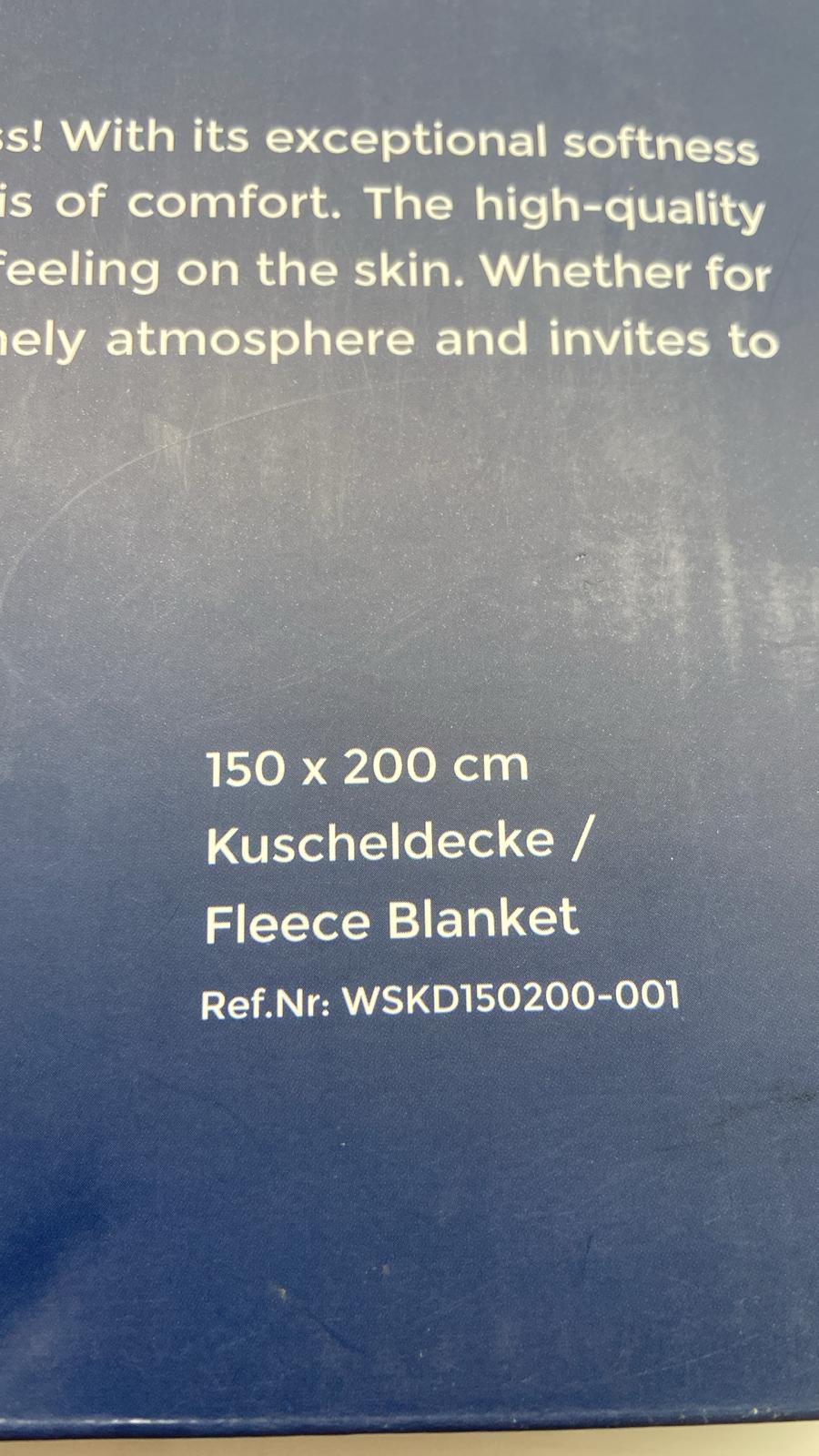 Kuscheldecke – Flauschig & Weich | 150 × 200 cm | Rosa - B-Ware