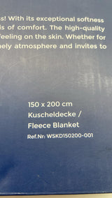 Kuscheldecke – Flauschig & Weich | 150 × 200 cm | Rosa - B-Ware