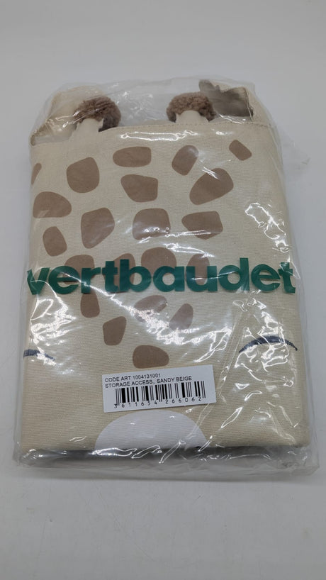 🦒 vertbaudet XL Aufbewahrungskorb – GIRAFFE | Farbe: Sand - NEU