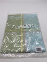 🌸 Sander Frühlingshafte Halbleinen-Tischdecke 100x100 cm