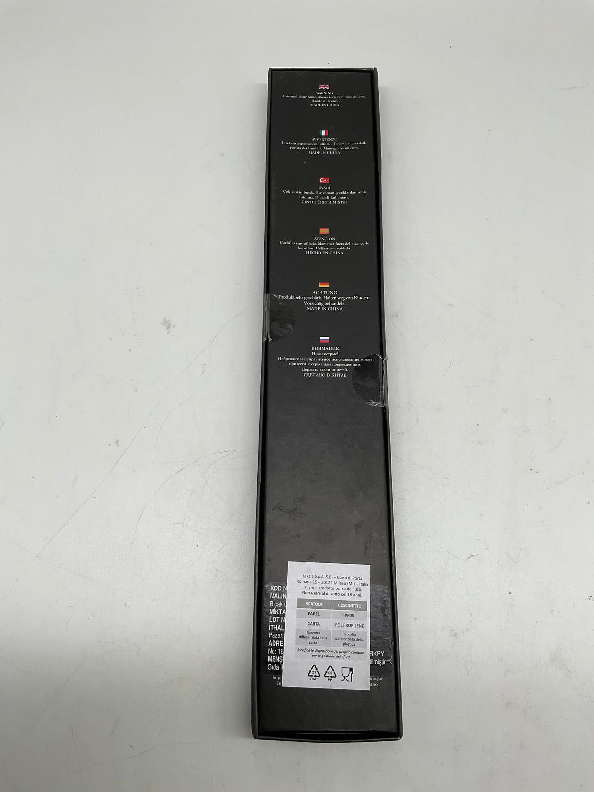 🌟 Agnelli Chef Messer – Profimesser mit 20 cm Klinge