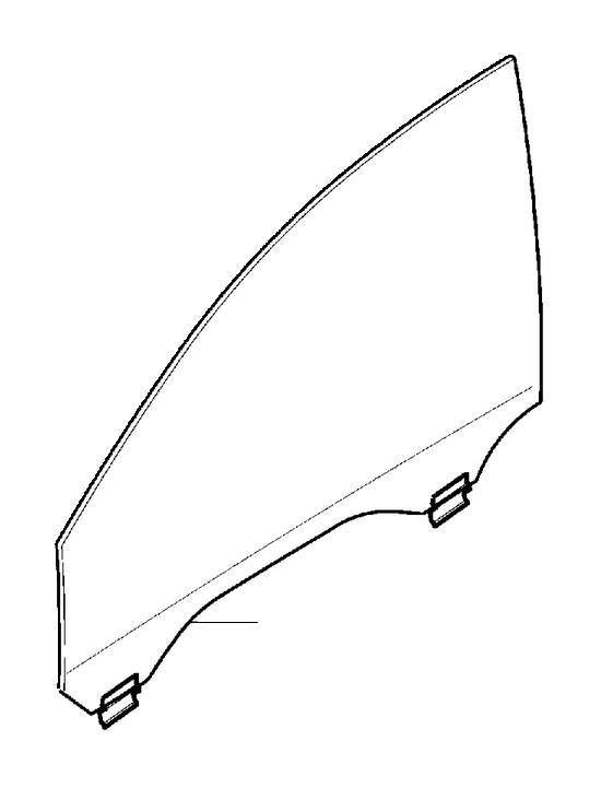 Volvo Seitenscheibe vorne rechts VOLVO V50 (2004 - 2012)