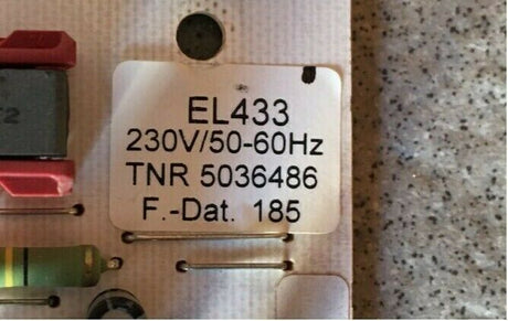 Miele Steuerung Elektronik T8627  EL 433