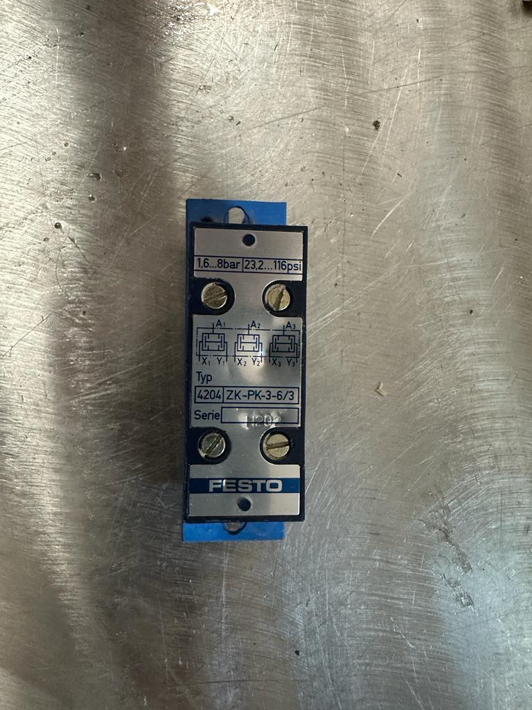 Festo ZK-PK-3-6/3 (4204) UND-Block