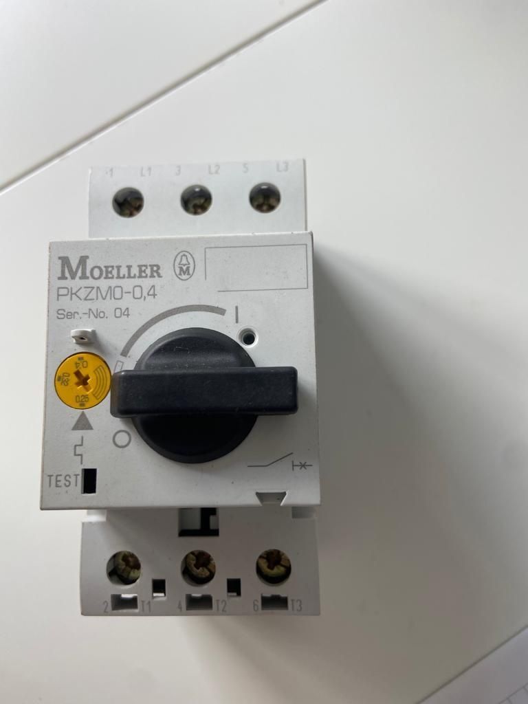 Moeller PKZM0-0,4 Motorschutzschalter mit Drehschalter 690 V/AC 0.4 A