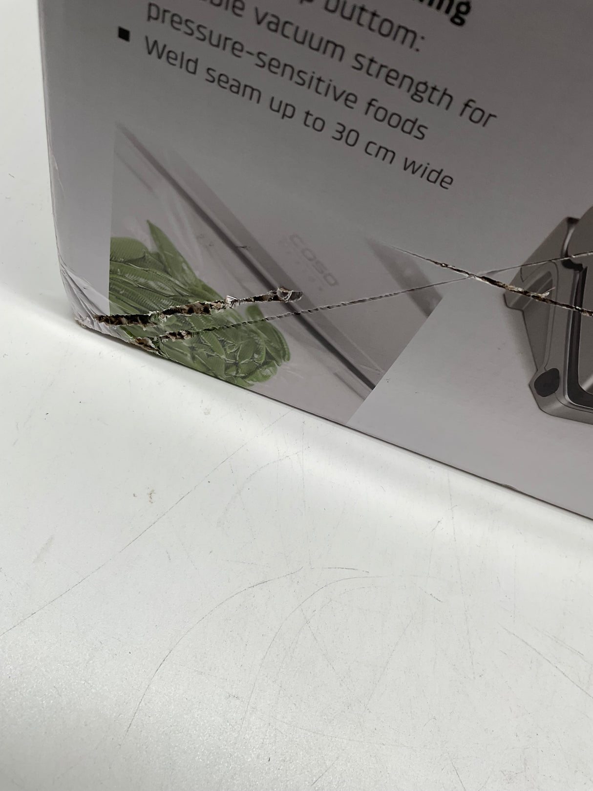 🧊 CASO VC10 Vakuumierer inkl. 10 Beutel + Vakuumierschlauch (B-Ware)