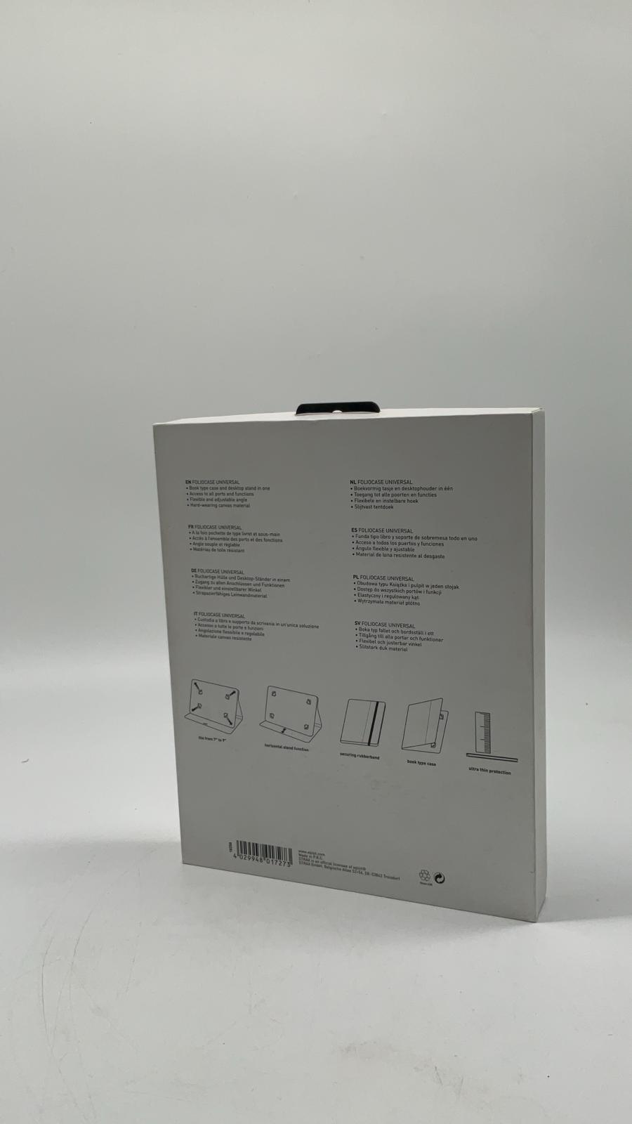 📘 XQISIT Universal Foliocase – für 7" bis 9" Tablets & E-Reader