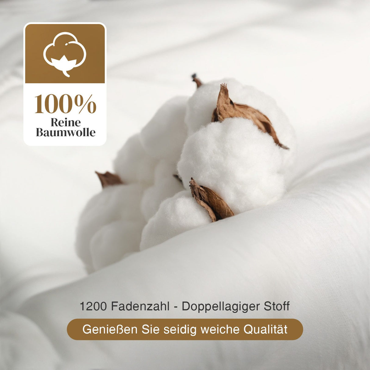 🛏️ WELLOS Daunenbettdecke 135×200 cm – B-Ware!