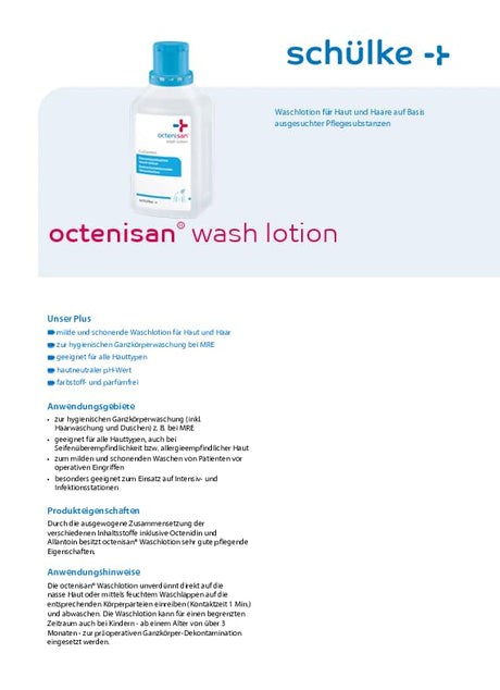 🧴 Schülke Octenisan Waschlotion 500 ml