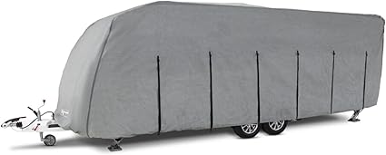 🏕️ Kampa Superior Caravan Cover – Grauer Premium-Schutz 550–600 cm - B-Ware