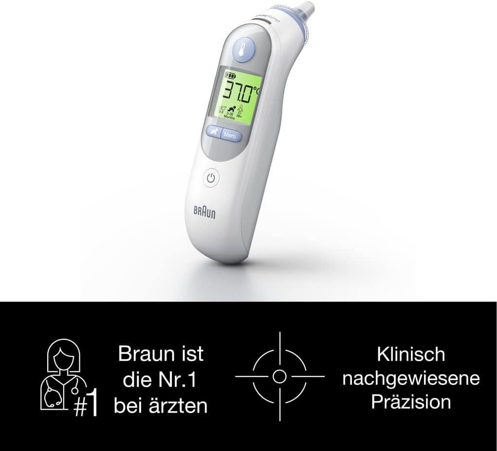 🌡️ Braun ThermoScan 7 Ohrthermometer – B-Ware!