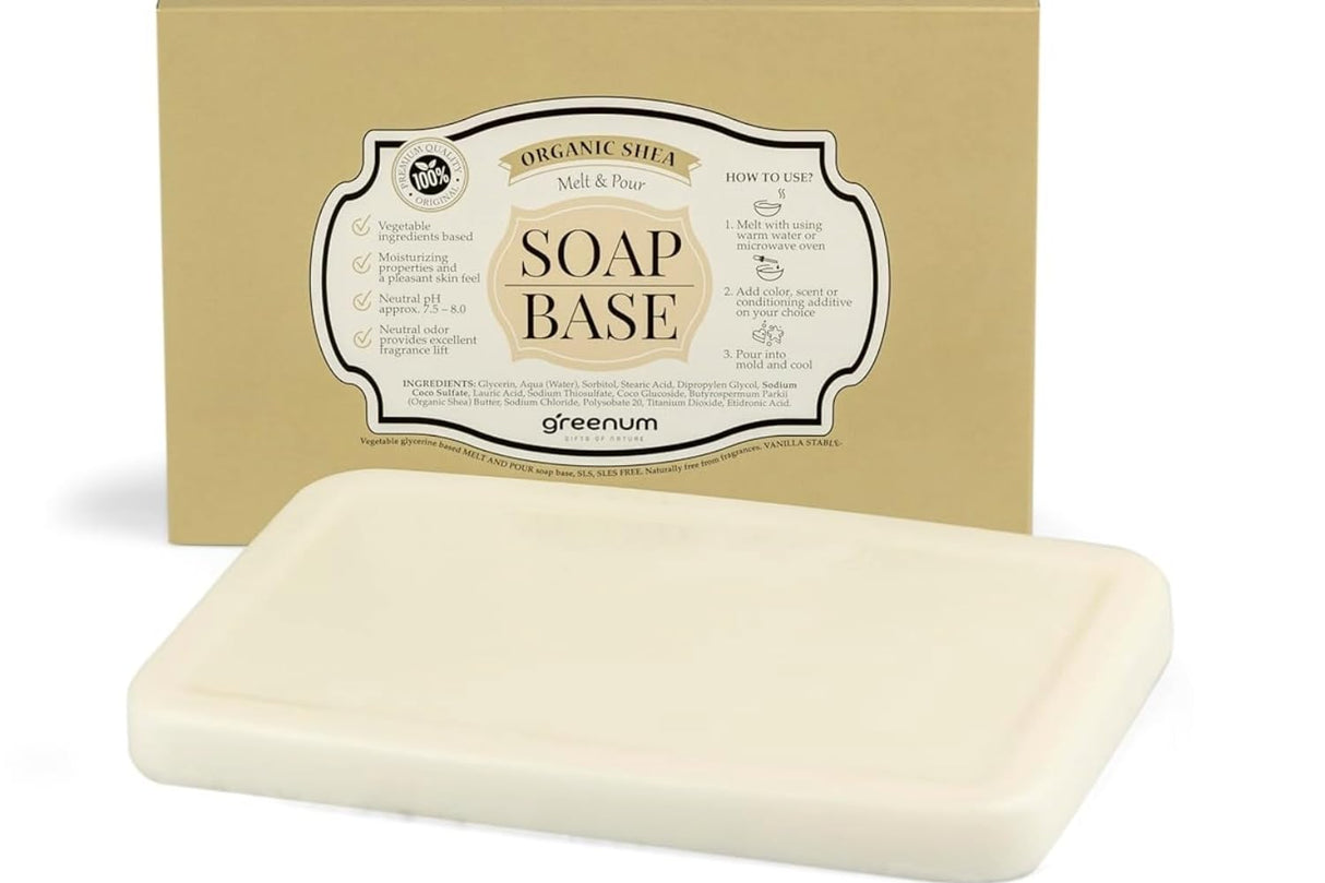 🧼 BIO Sheabutter Seifenbasis - B-Ware!