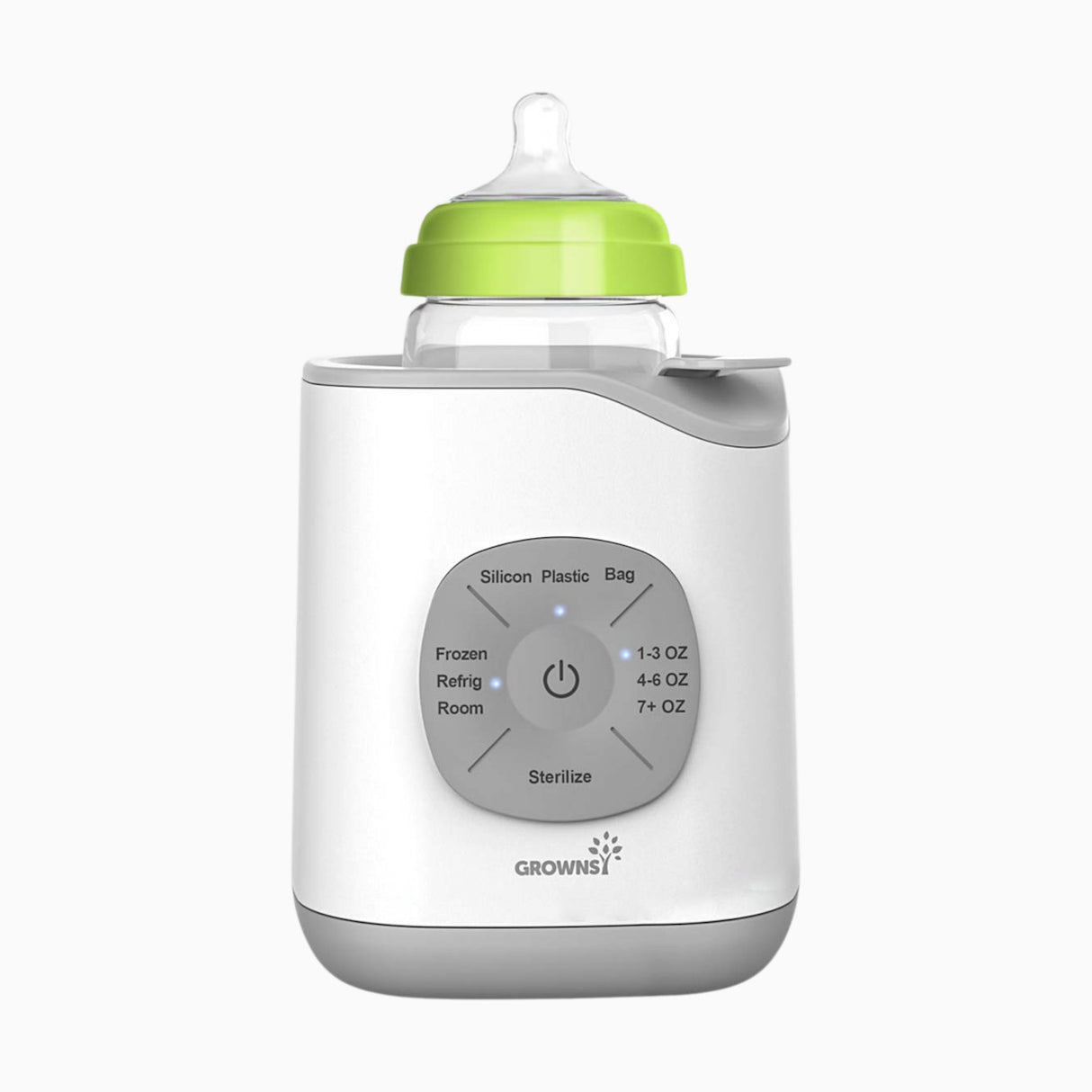 🍼 GROWNSY 10-in-1 Babyflaschenwärmer – Schnellwärmer für Babyflaschen - B-Ware