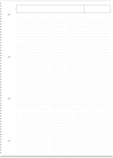 Staufen Ursus Style Collegeblock A4 Dotted, 80 Blatt, 5 Stück – Green Edition