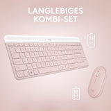 🎀 Logitech MK470 Slim Combo | Rosa (B-Ware)