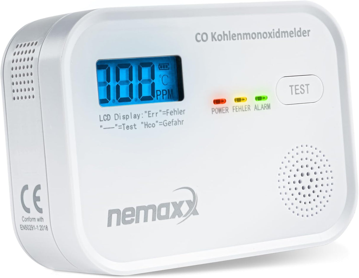 🚨 NEMAXX Kohlenmonoxid-Melder – Modell CM18 - B-Ware