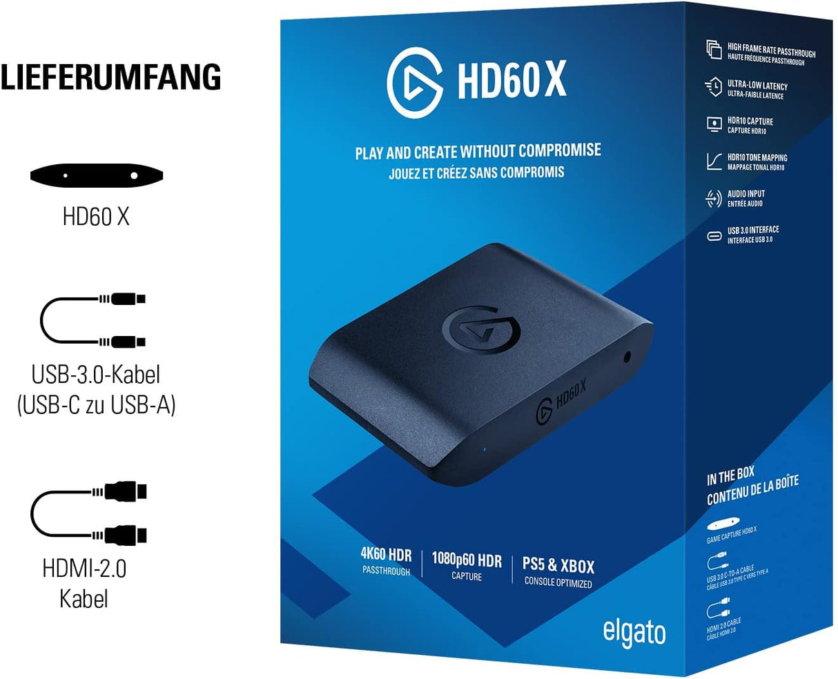 🎮 Elgato HD60 X – B-Ware!