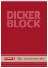 📒 Brunnen „The Thick Pad“ A4, liniert – 100 Blatt