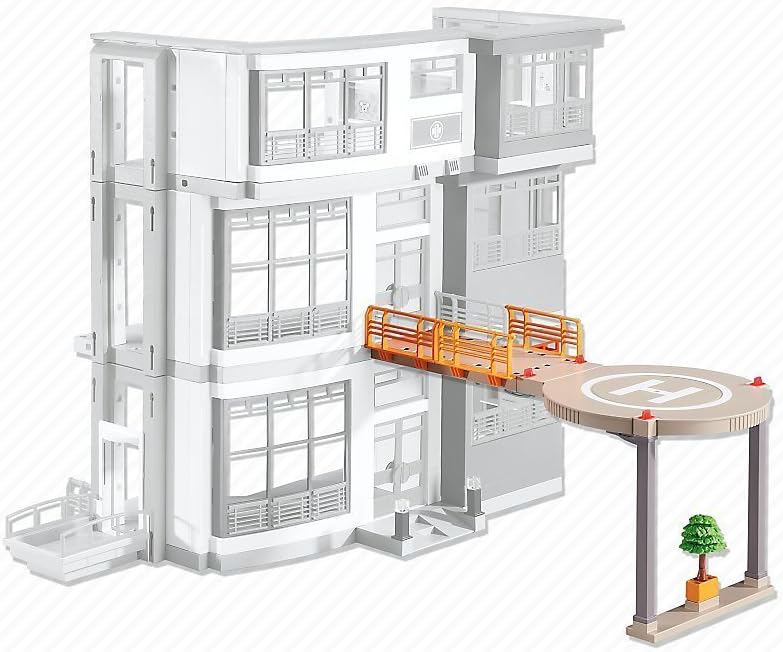 🚁 Playmobil 6445 Hubschrauberlandeplatz – B-Ware!