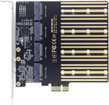⚙️ xiwai PCI-E Adapter für 4x SATA NGFF SSD