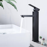 🌟 HOMELODY Wasserhahn Bad Schwarz Hoch – Waschtischarmatur Mischbatterie 🌟