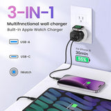 Alrose RCE-2301ACL – Ladegerät für Apple Watch & Apple Geräte (22W) - B-Ware