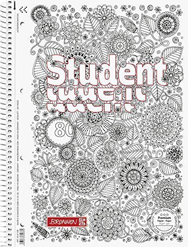 📒 Brunnen Collegeblock A4 kariert – Zen-Art