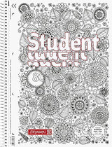 📒 Brunnen Collegeblock A4 kariert – Zen-Art