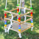 🌟 Bigjigs Toys Baby-Holzschaukel – Sicherer und Spaß für die Kleinsten 🌟