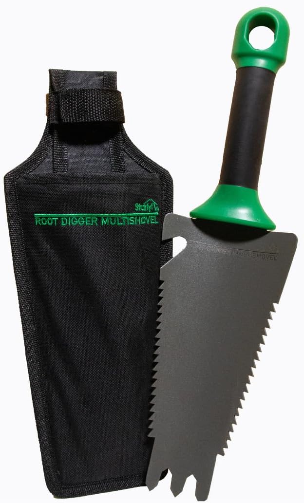 STARLYF Root Digger Handschaufel – Edelstahl, mit Flaschenöffner - B-Ware