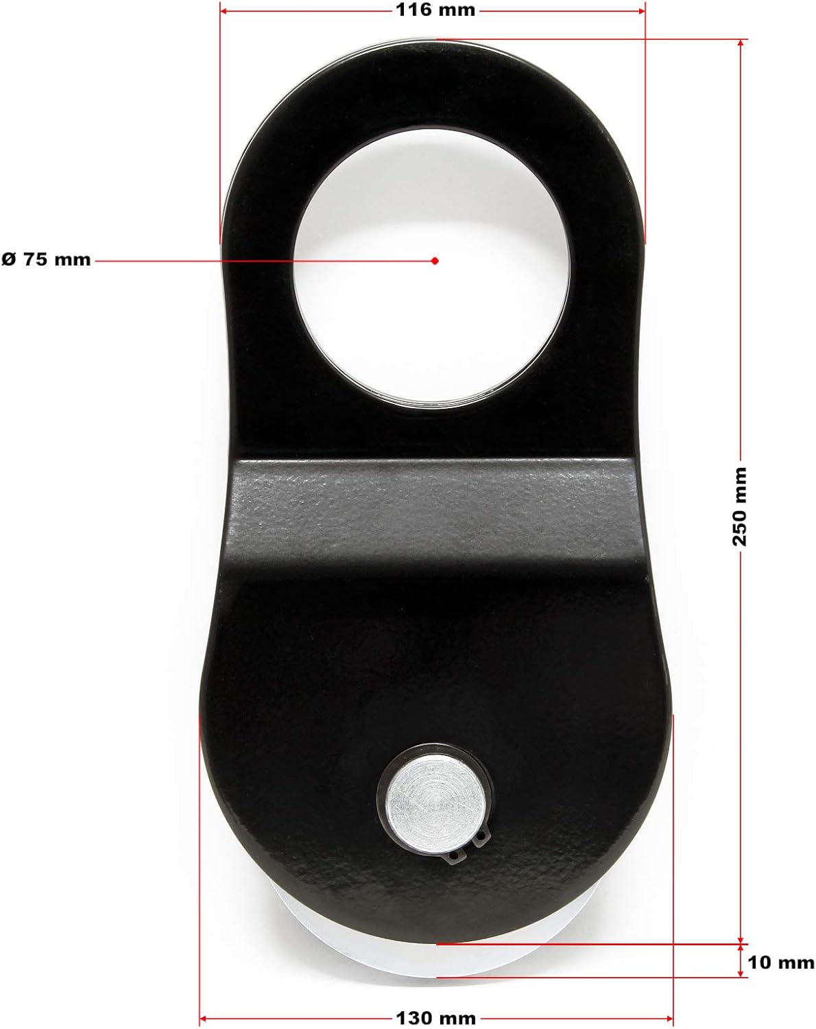 ⚙️ Wiltec Umlenkrolle 10 t mit Verdrehschutz – B-Ware!